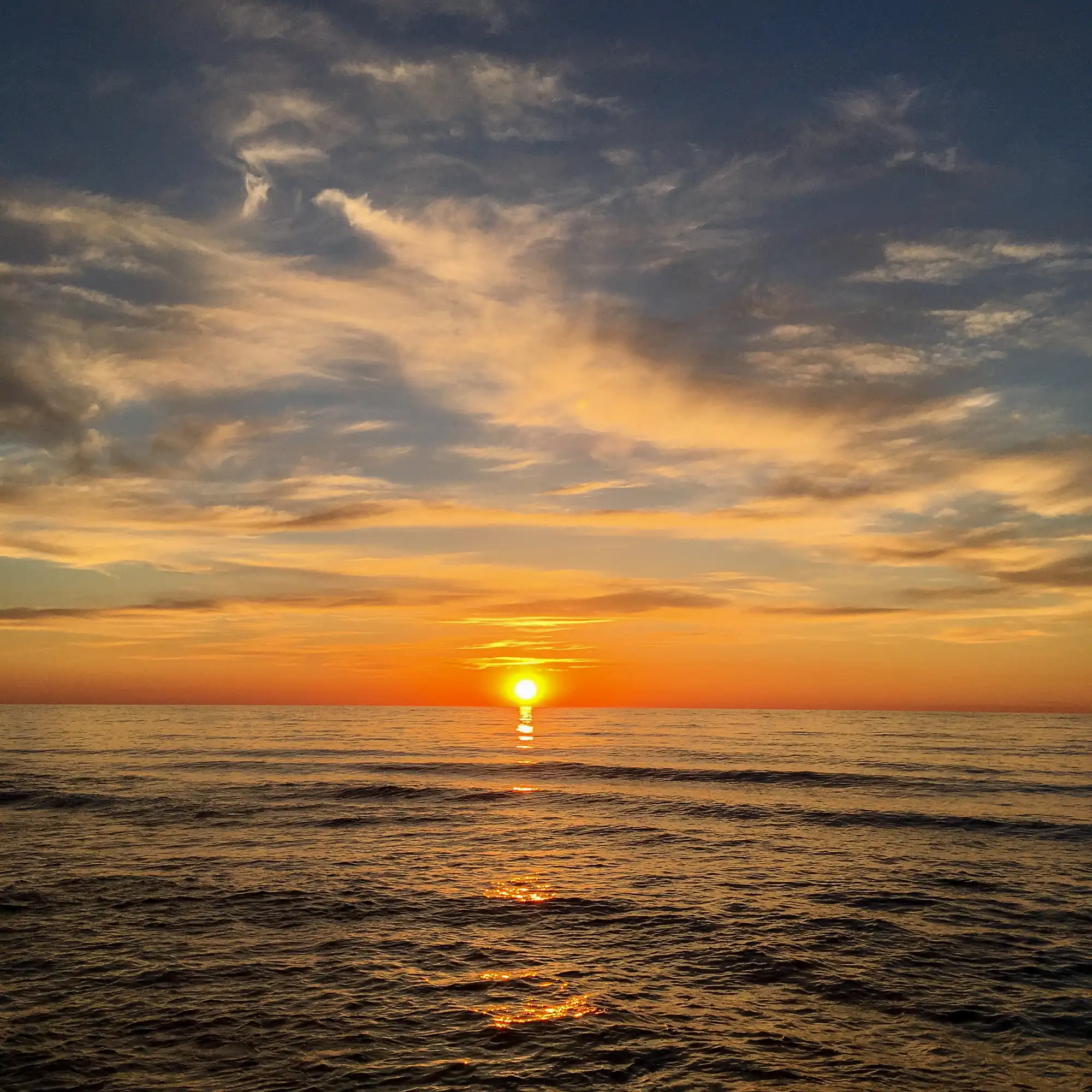 Sunset at Scauri or Mursia